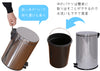 ゴミ箱 おしゃれ フタ付き ダストボックス くずかご 蓋付きゴミ箱 小型 ふた付き おむつ ごみ箱 ペダル式 ラウンド型 36×29×45cm 容量20L