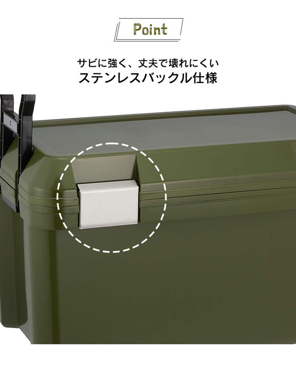 クーラーボックス 46L 大型 オリーブ クーラーBOX