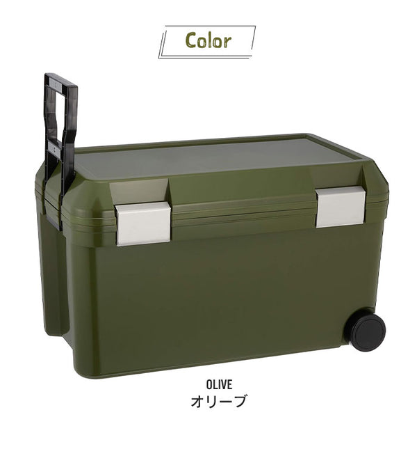 クーラーボックス 46L 大型 オリーブ クーラーBOX