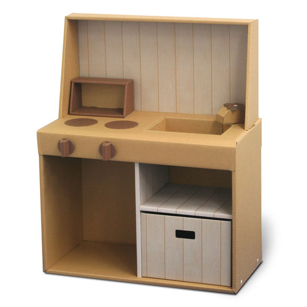 ままごとキッチン 収納 ダンボール キッチン ままごと 家具 クラフト