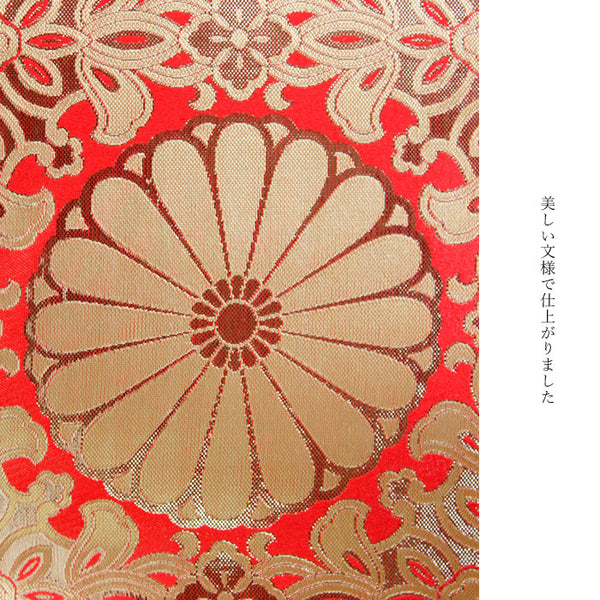 仏前座布団 赤/紫 日本製 幅65×奥行69cm