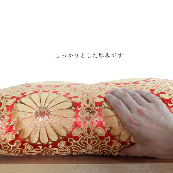仏前座布団 赤/紫 日本製 幅65×奥行69cm